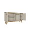 Manhattan Comfort Yonkers 62.99 Sideboard, Off White and Cinnamon 232BMC12 - alternate 6